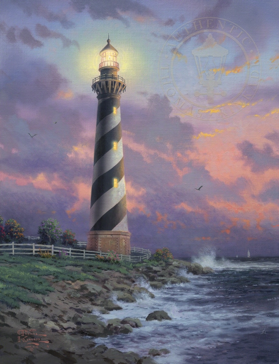 lighthouse gallery thomas kinkade
