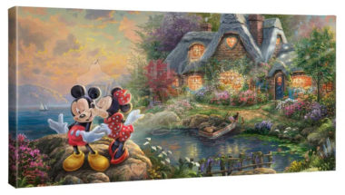 Mickey and Minnie Sweetheart Cove 16X31